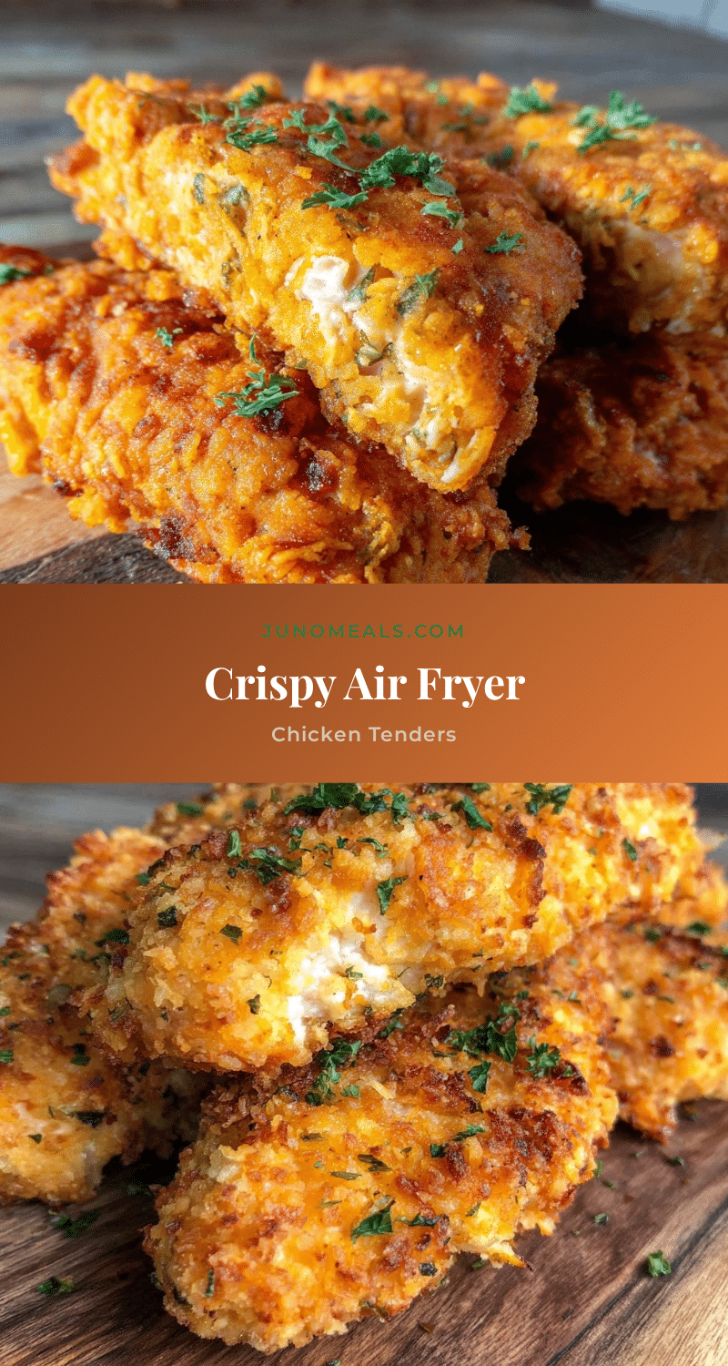 crispy air fryer chicken tenders recipe
