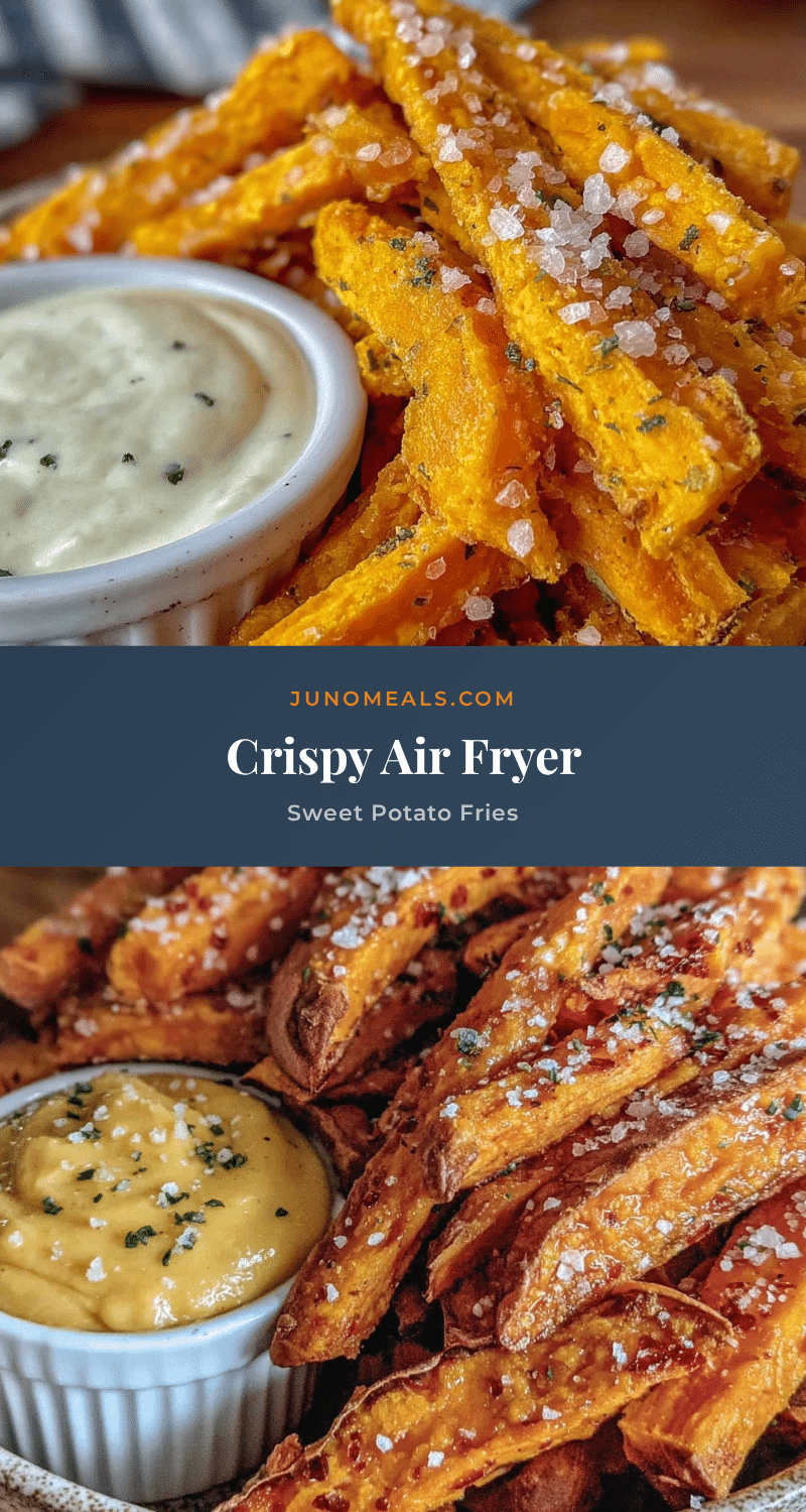crispy air fryer sweet potato fries recipe