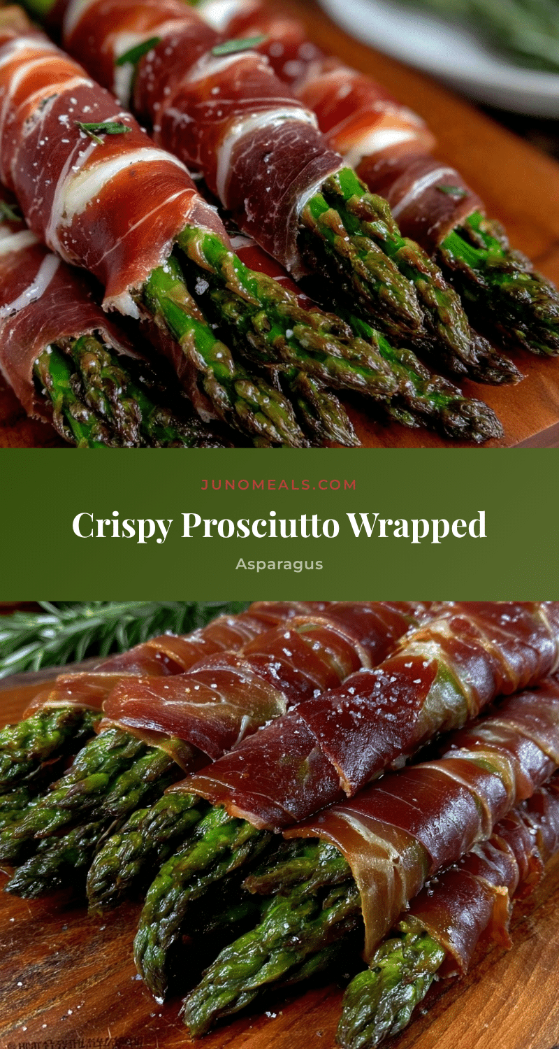 crispy asparagus wrapped in prosciutto recipe