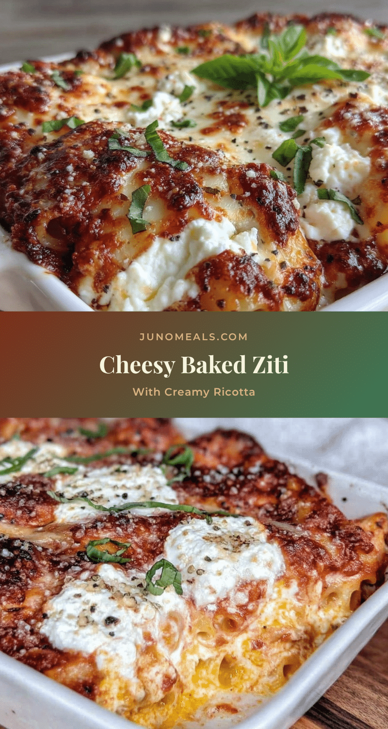 crispy baked ziti recipe