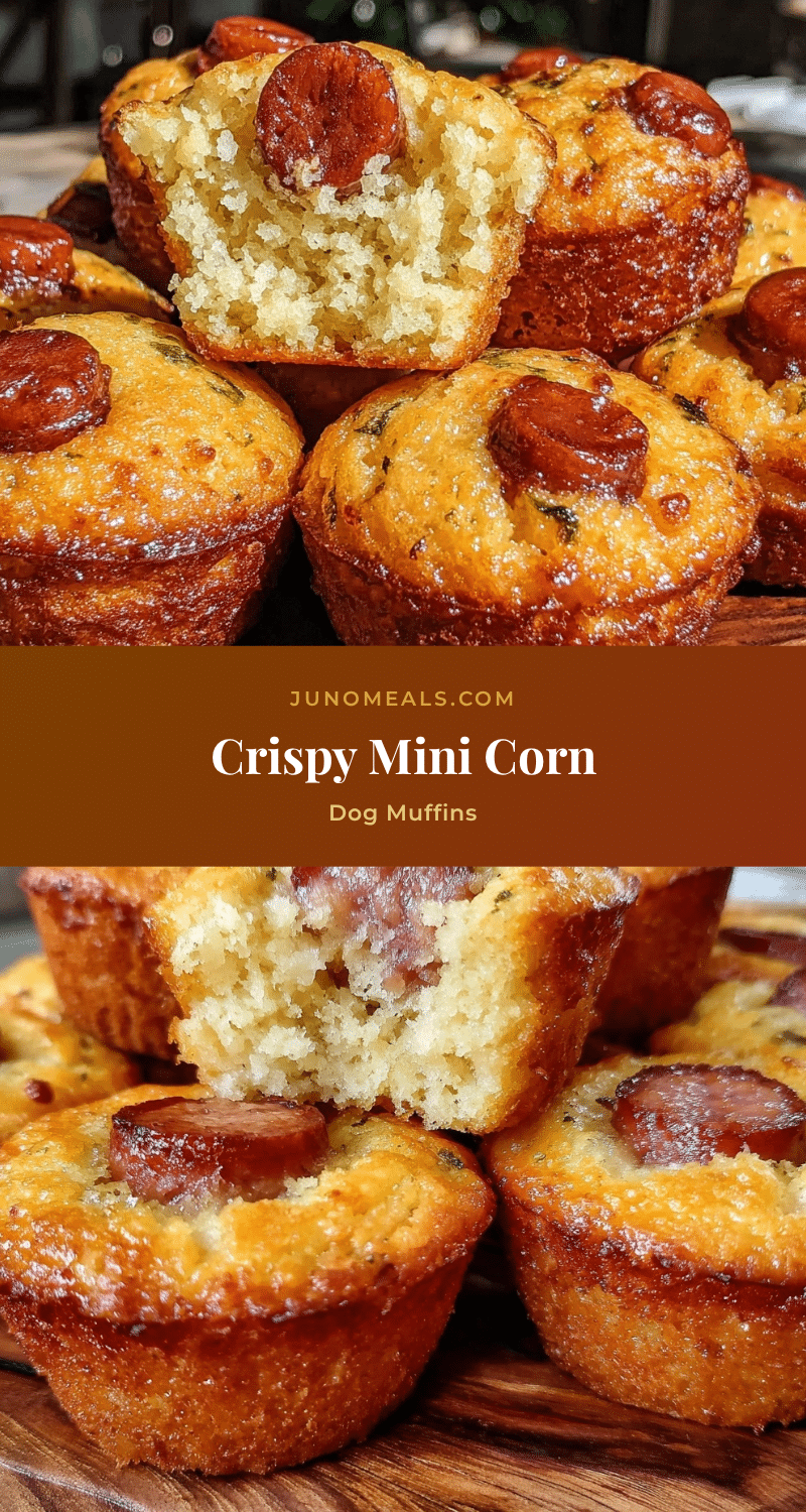crispy mini corn dog muffins recipe