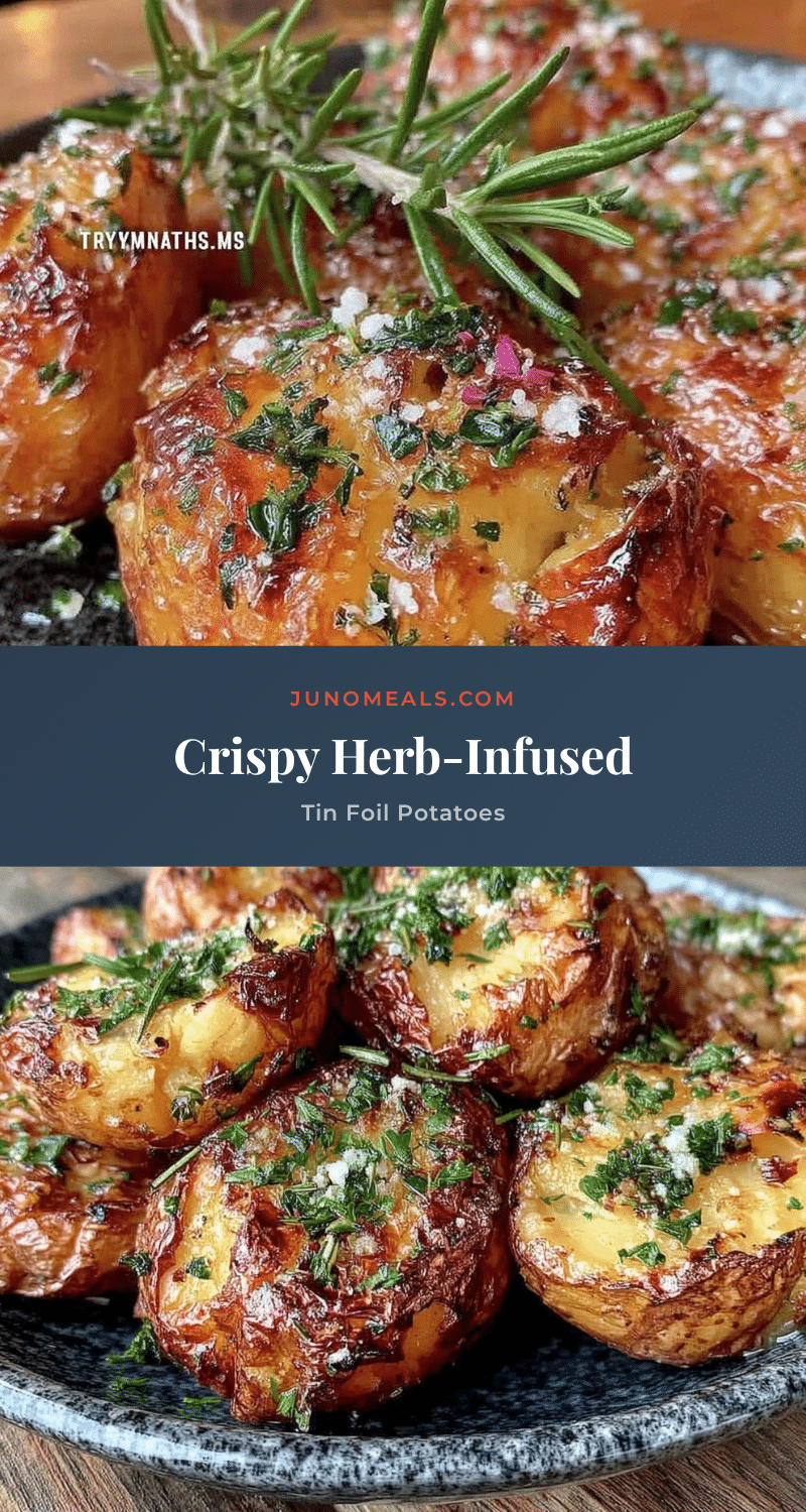 crispy tin foil potatoes recipe
