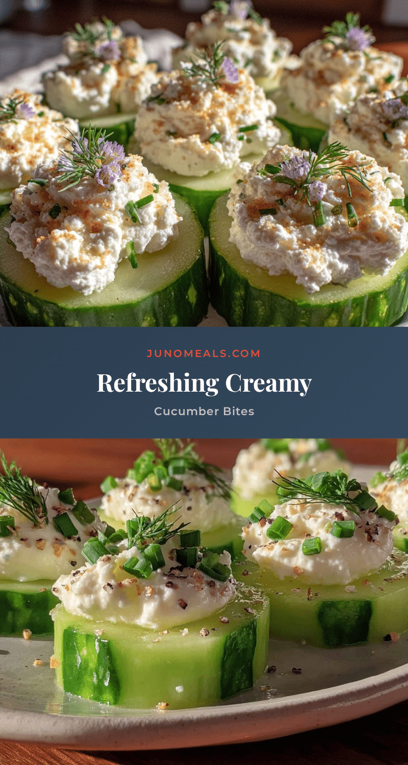 cucumber cream cheese bites recipe