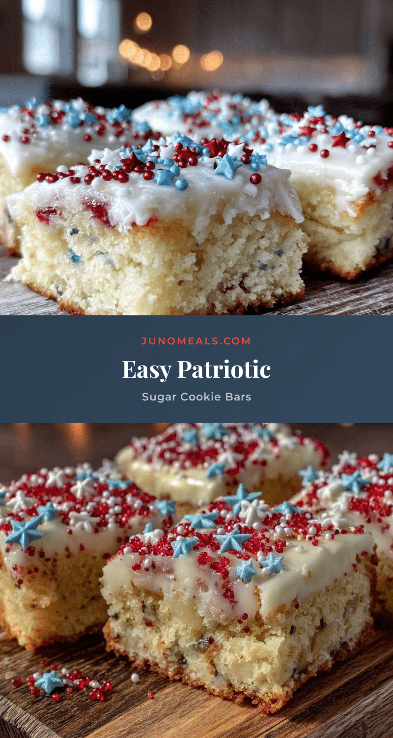easy patriotic sugar cookie bars recipe