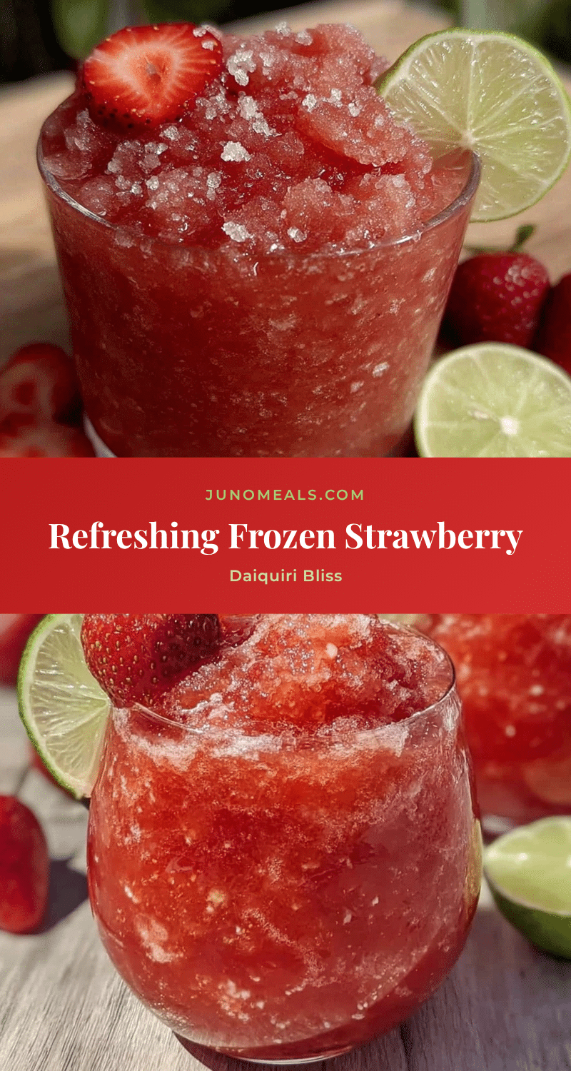 frozen strawberry daiquiri cocktail recipe
