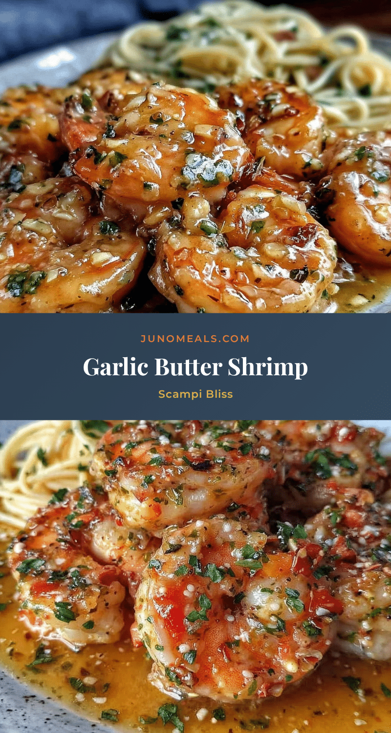 garlic butter shrimp scampi recipe