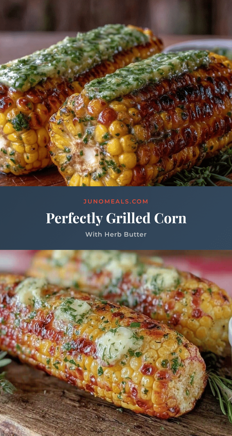 grilled corn on the cob with herb butter recipe