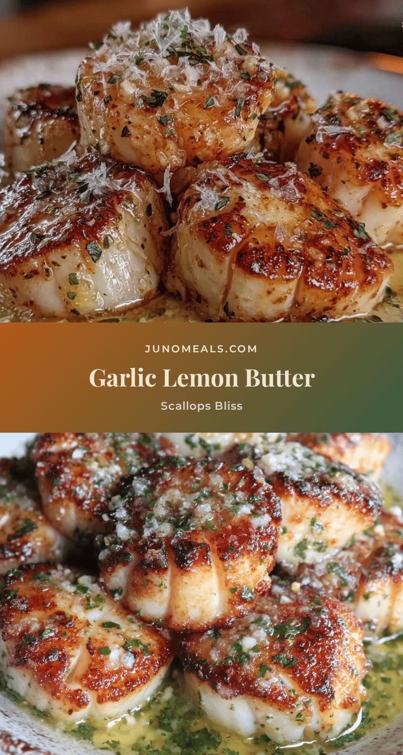 lemon butter scallops recipe