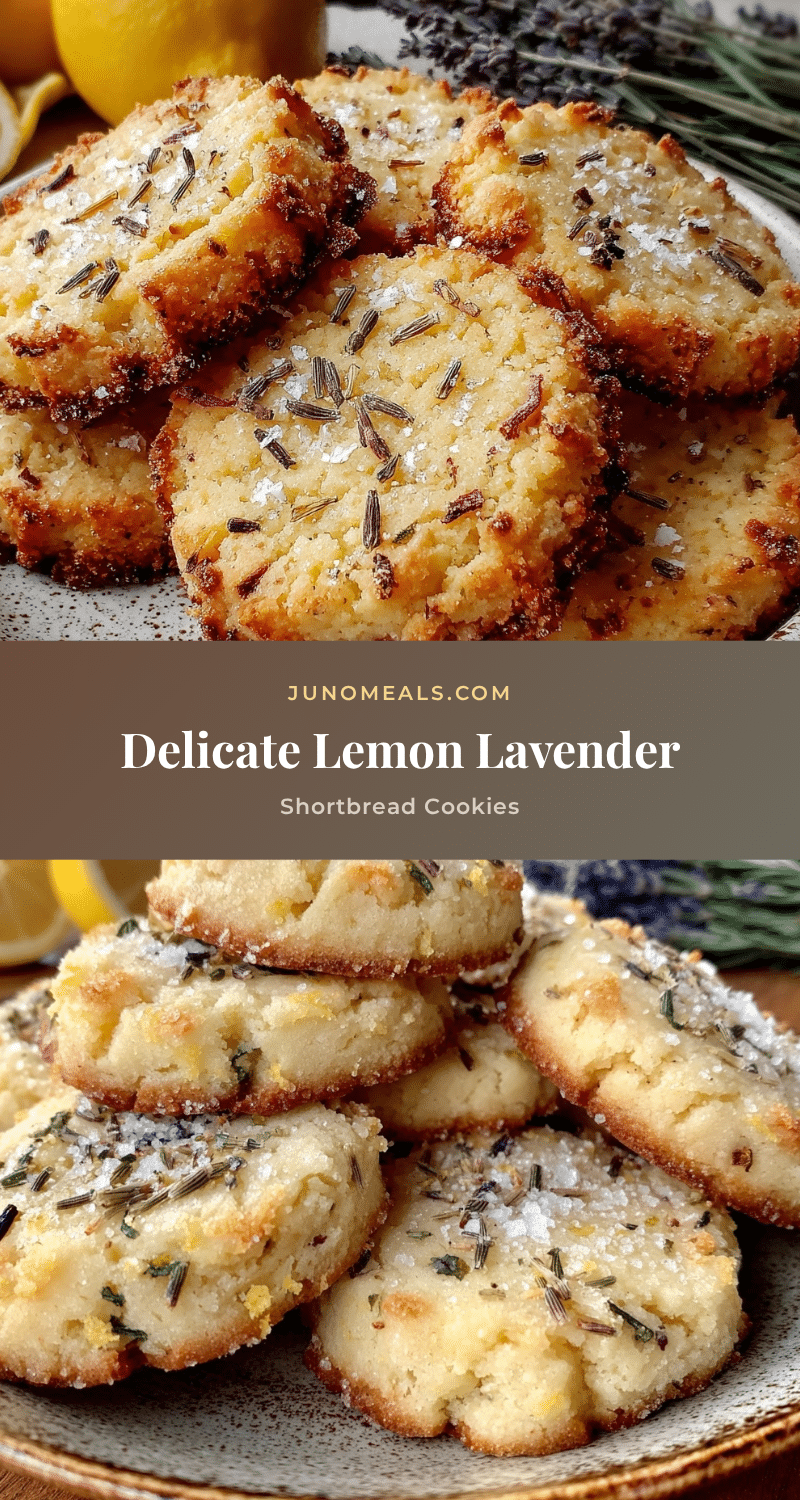 lemon lavender shortbread cookies recipe