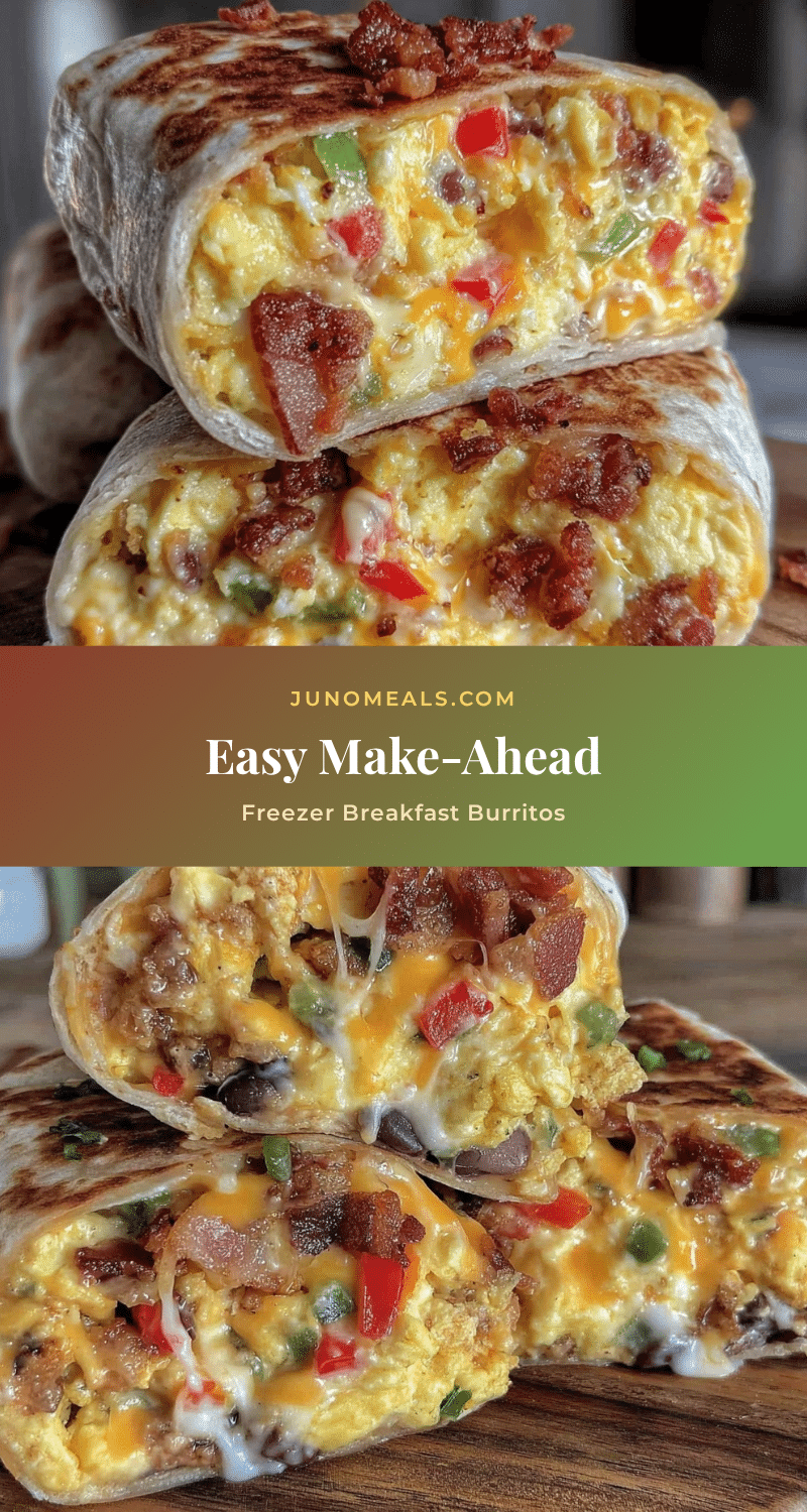 make-ahead freezer breakfast burritos recipe