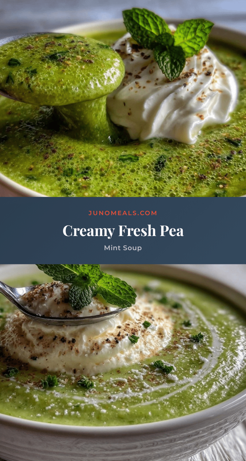pea and mint soup recipe