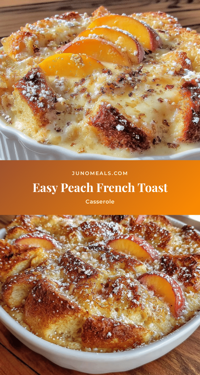 peach french toast casserole recipe