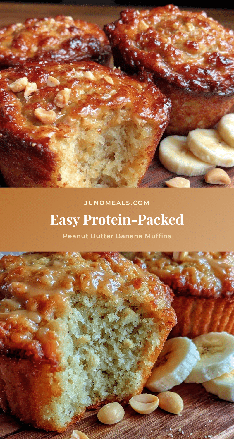 peanut butter banana protein muffins recipe