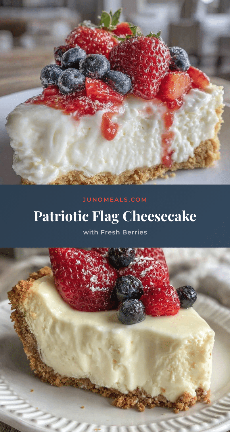 perfect flag cheesecake recipe