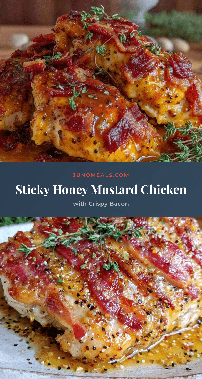 savory honey mustard chicken recipe
