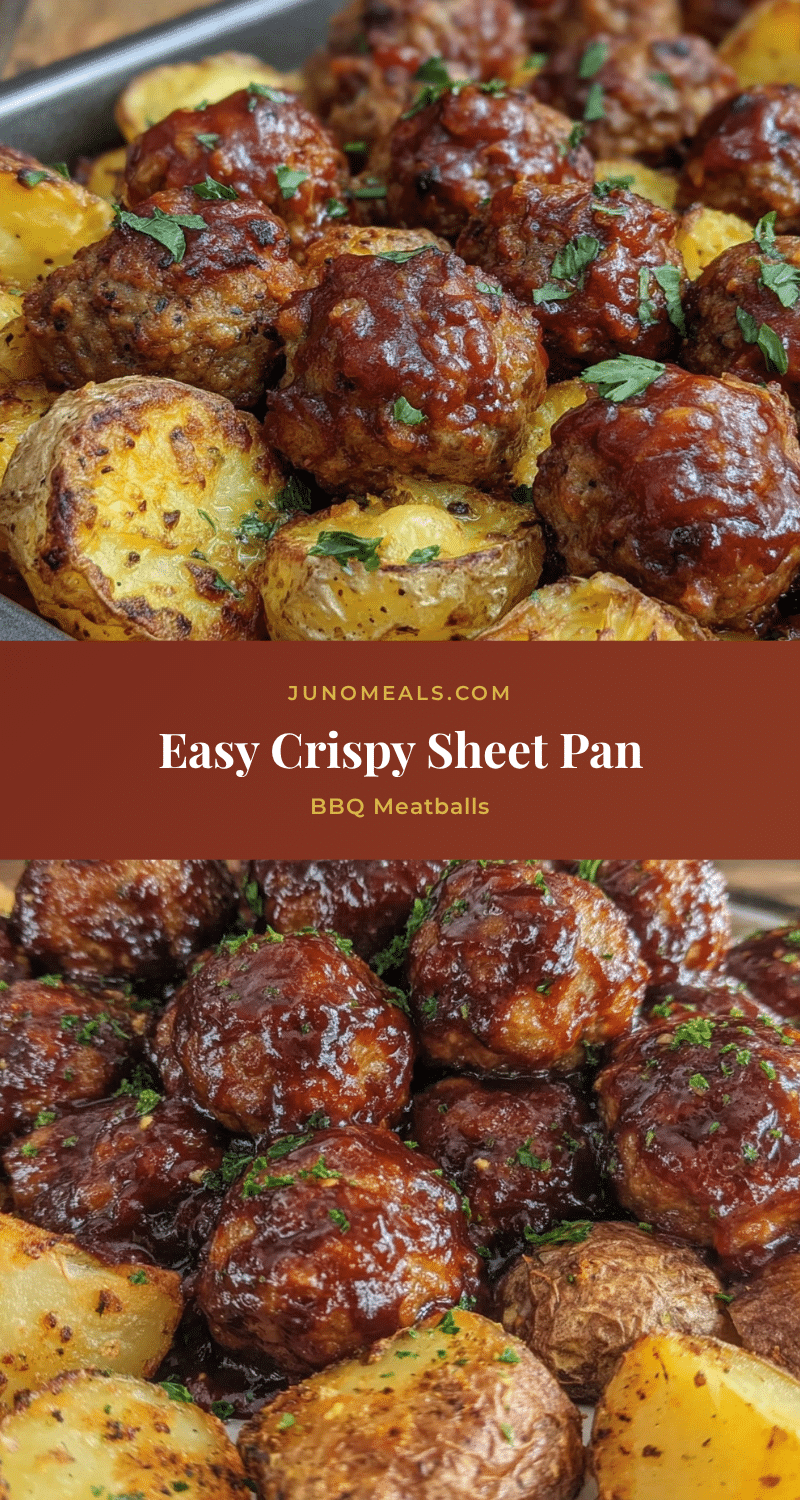 sheet pan bbq meatballs recipe