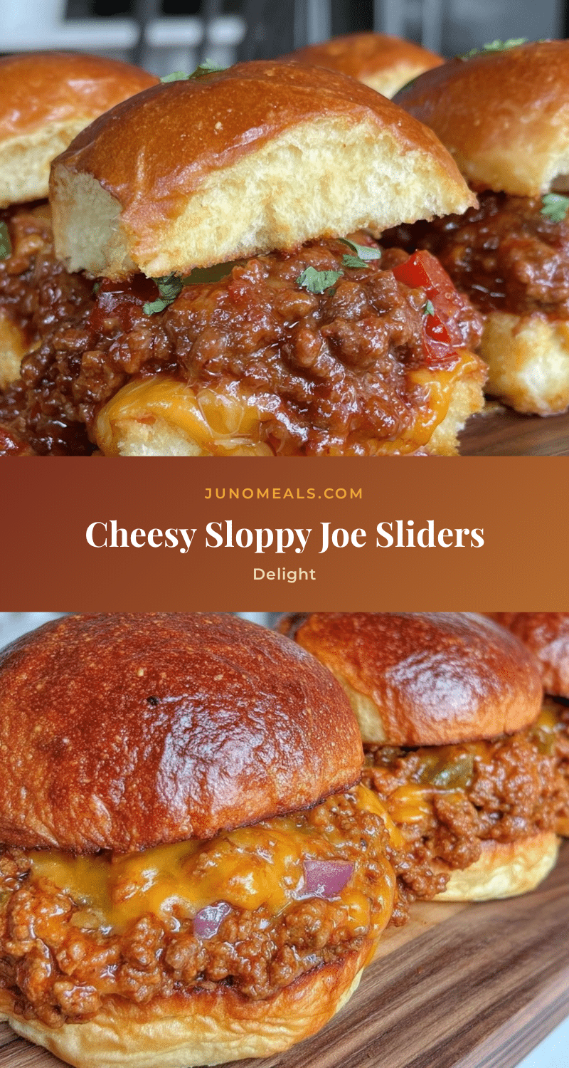 Sloppy Joe sliders recipe