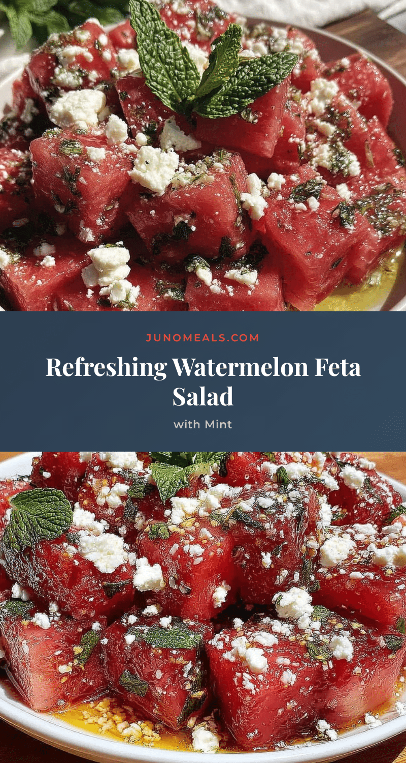 watermelon feta salad recipe