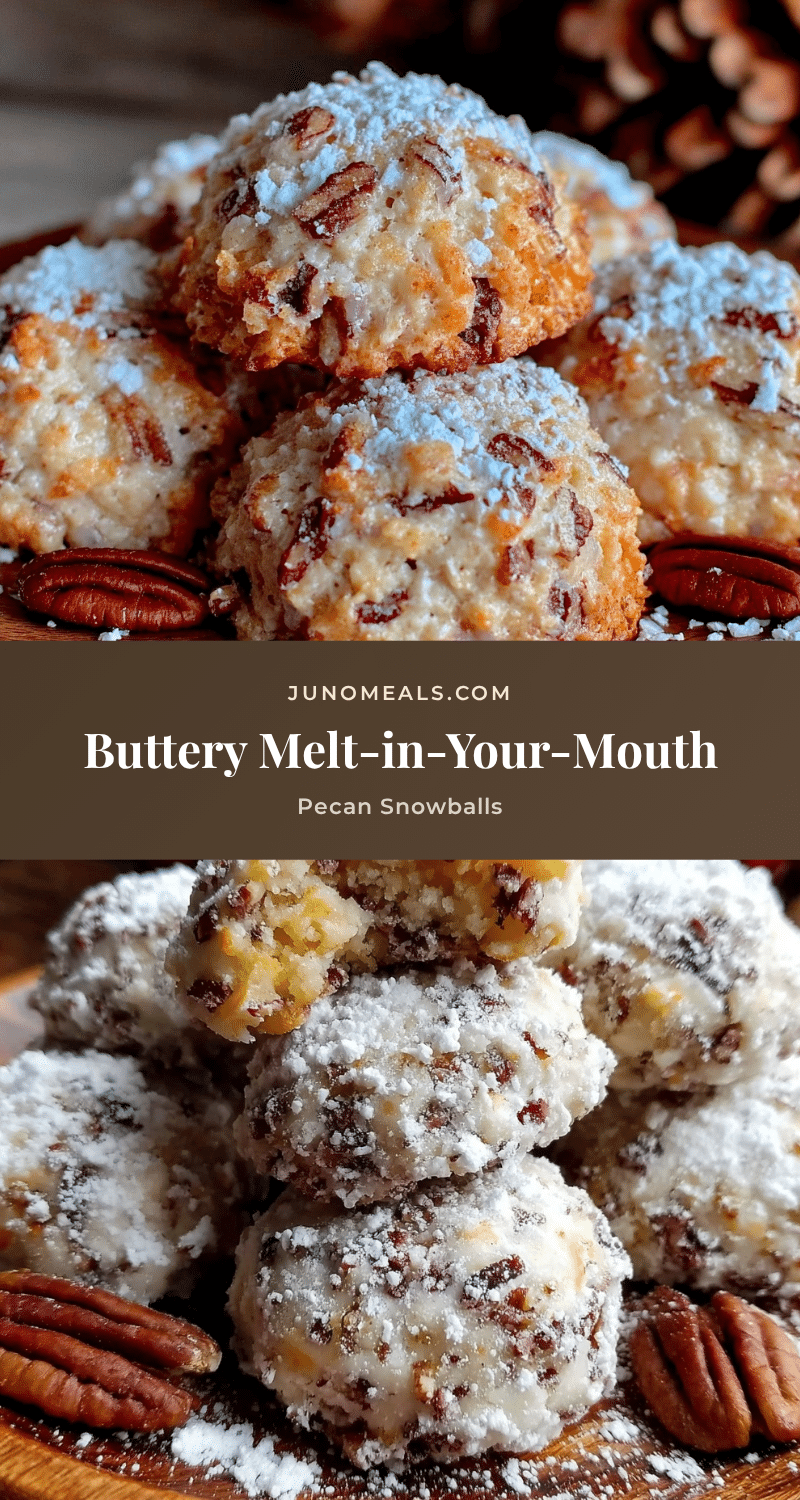 butter pecan snowball cookie bites recipe