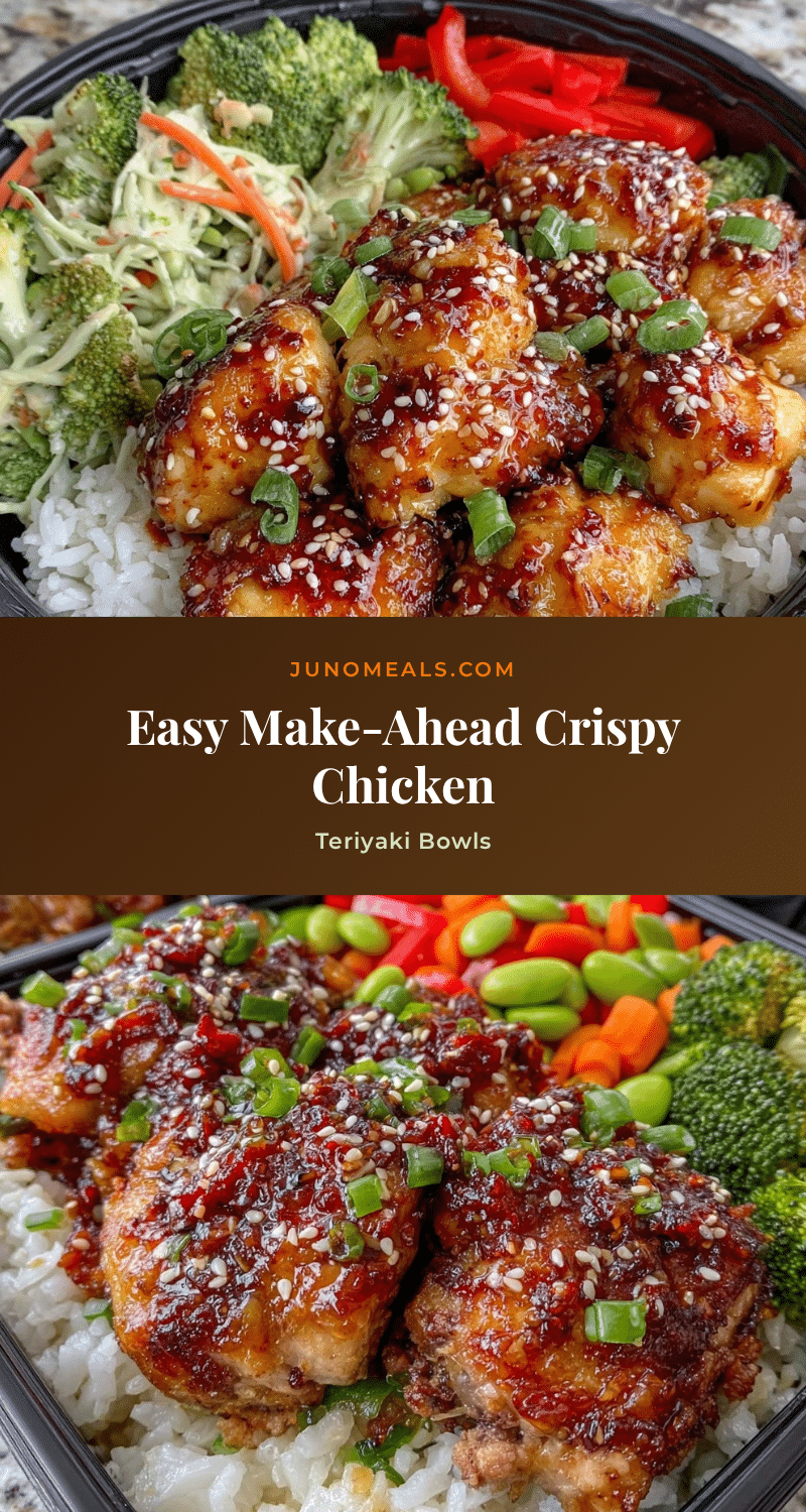 chicken teriyaki bento bowls recipe