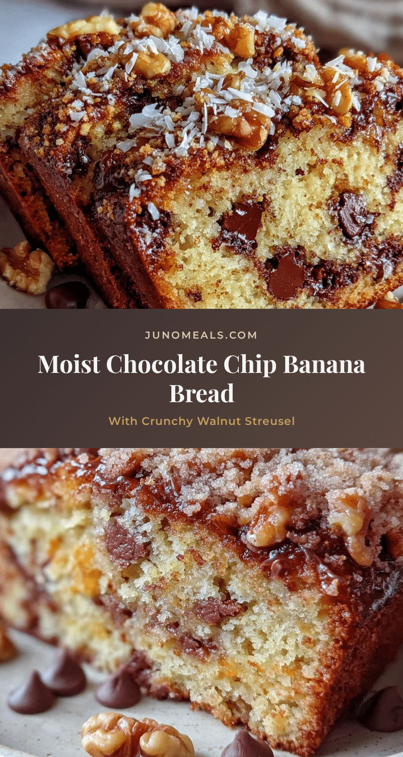 chocolate chip banana bread recipe