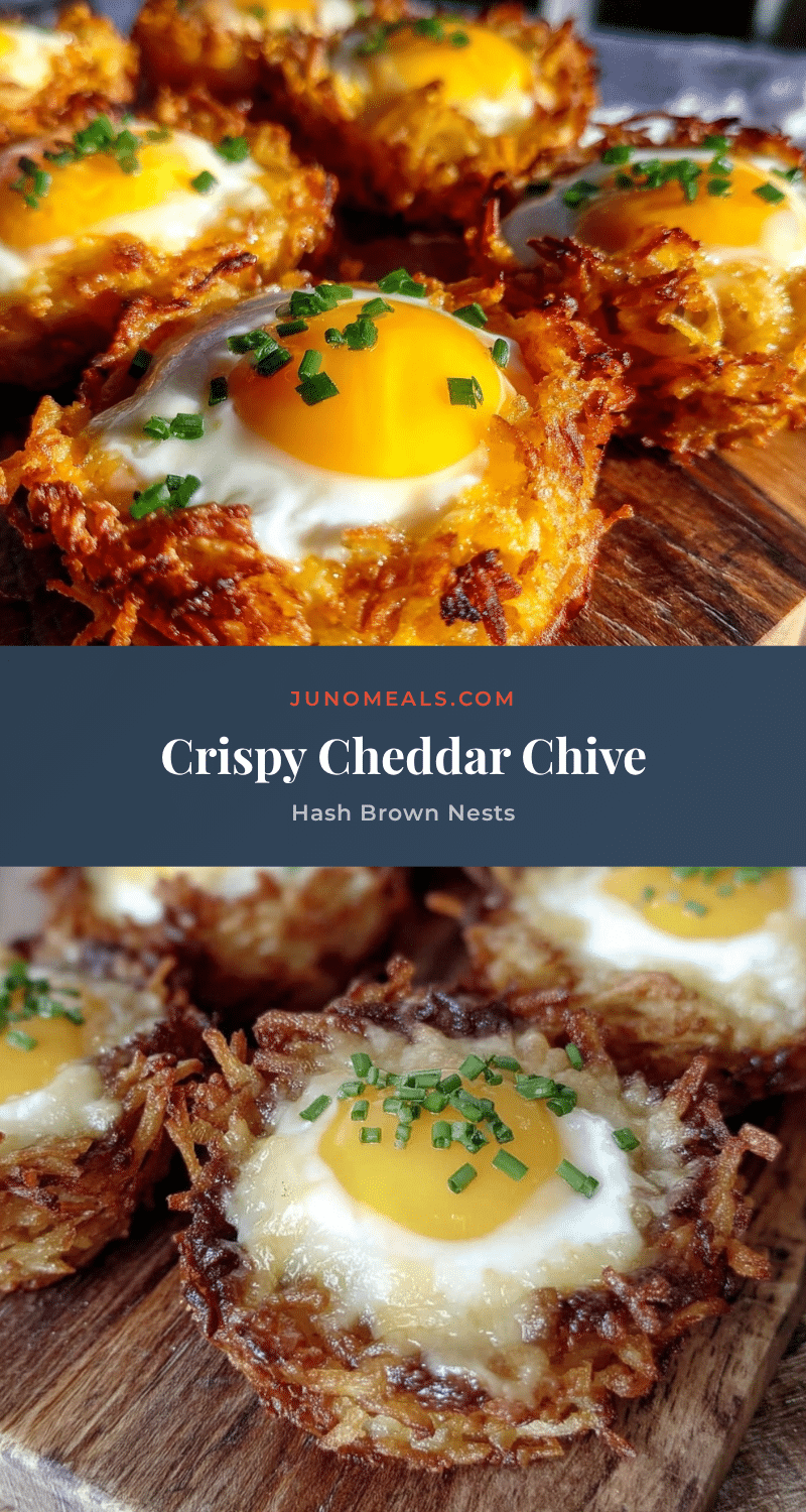 crispy hash brown egg nests recipe