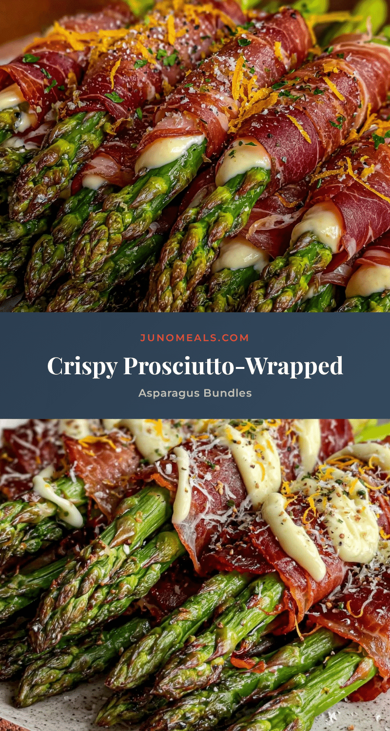 crispy prosciutto-wrapped asparagus bundles recipe