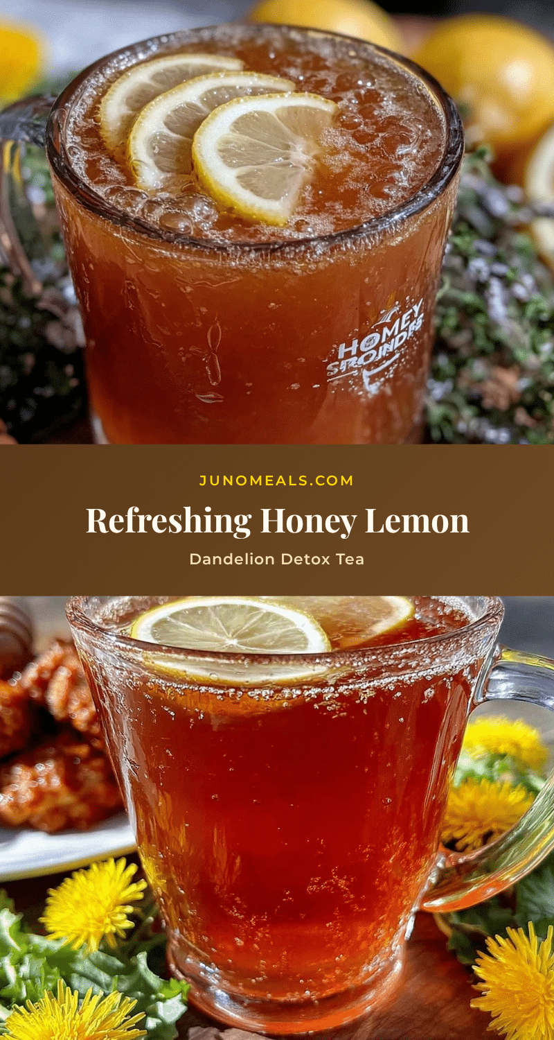 dandelion tea recipe recipe