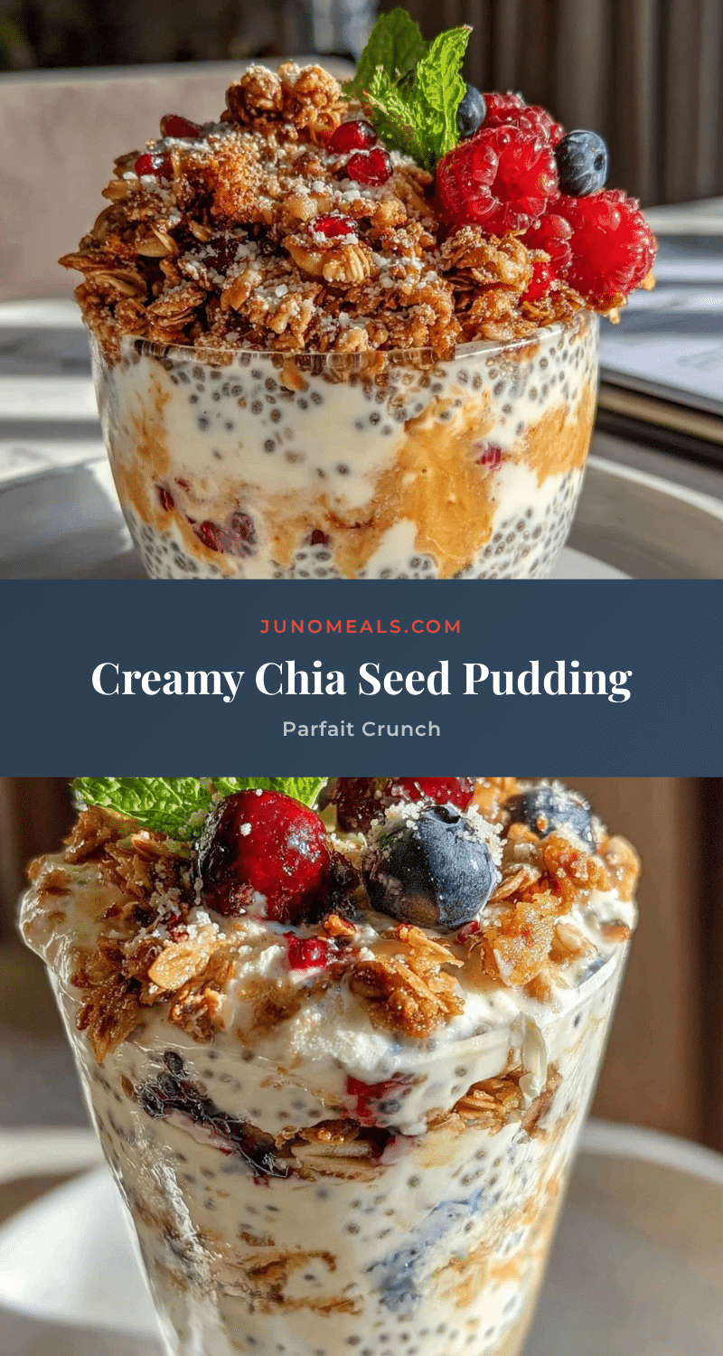 fresh chia seed pudding parfait recipe