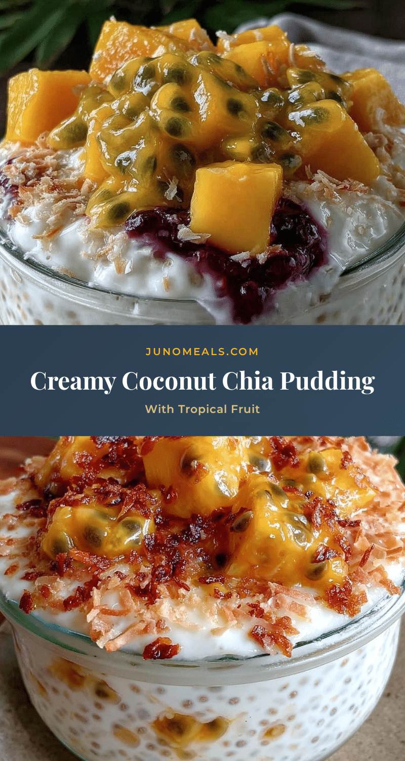fresh coconut chia pudding recipe