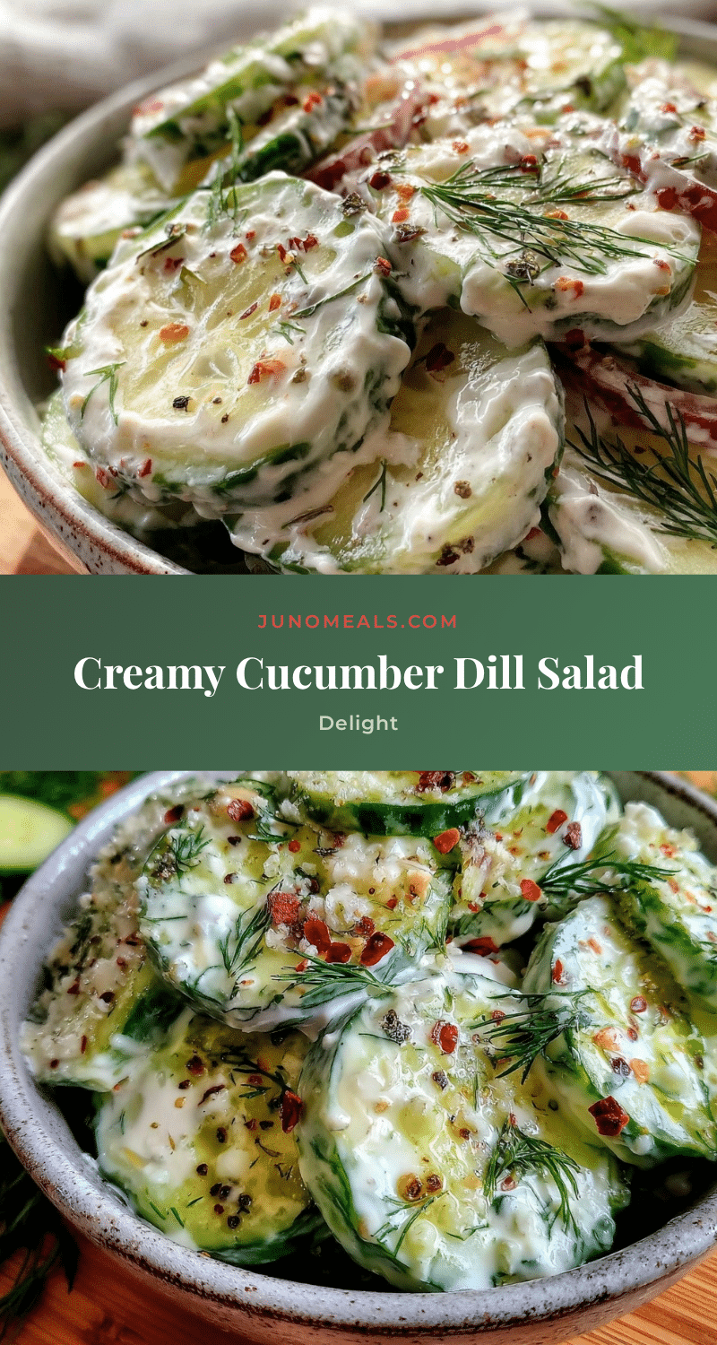 Fresh Cucumber Dill Salad recipe