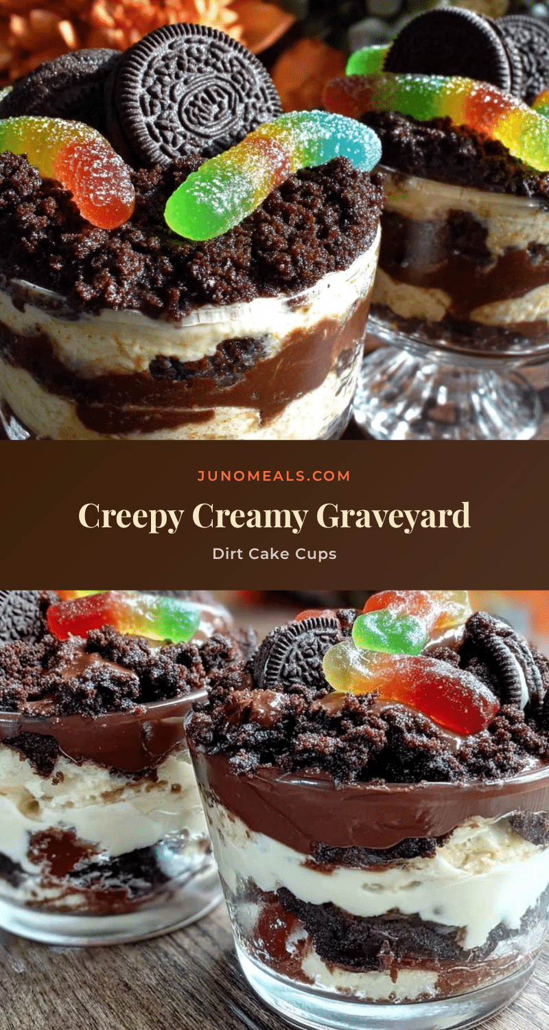 graveyard dirt cake cups recipe