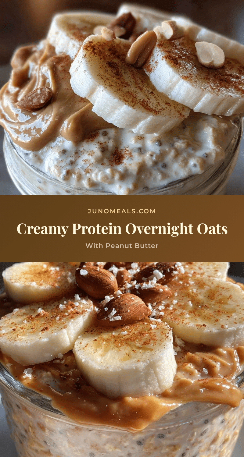 healthy protein overnight oats recipe