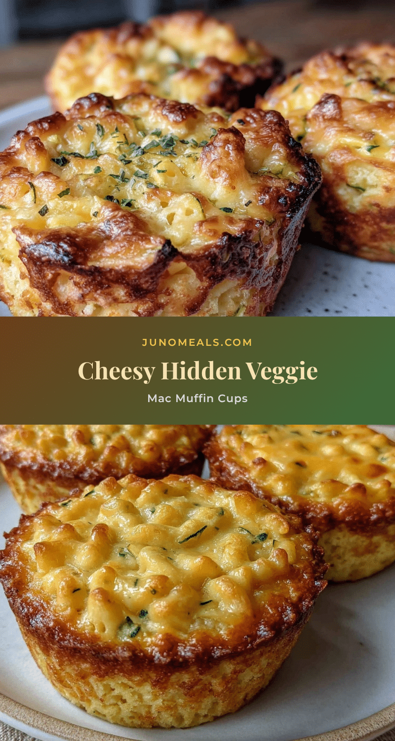 hidden veggie mac and cheese muffin cups recipe