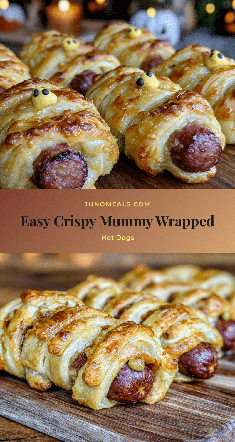 mummy wrapped hot dogs recipe
