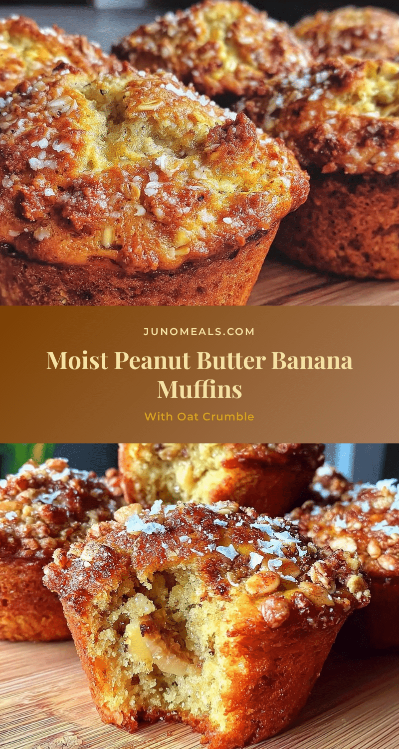 peanut butter banana bread muffins recipe