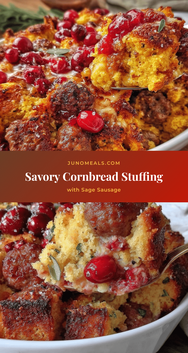 savory cornbread stuffing recipe