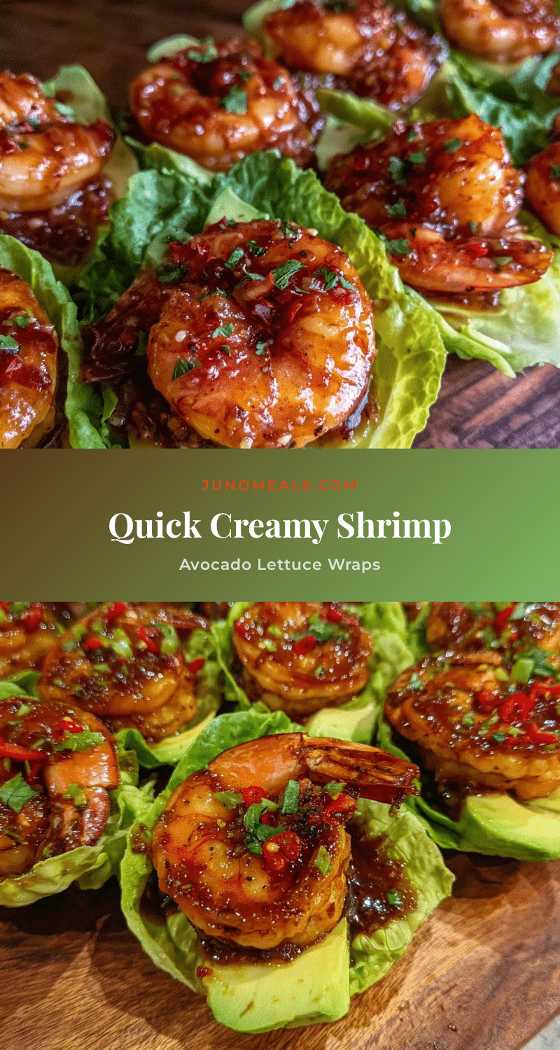 shrimp and avocado lettuce wraps recipe