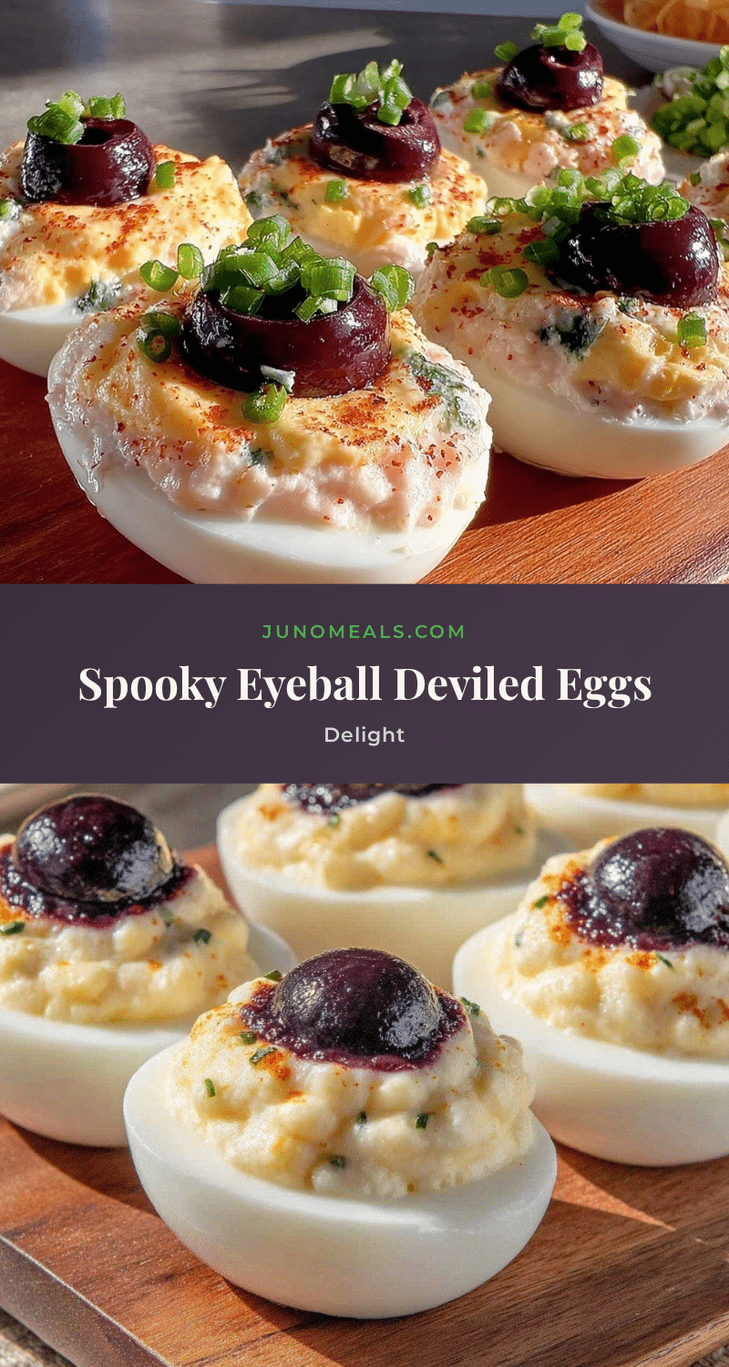 spooky eyeball deviled eggs recipe