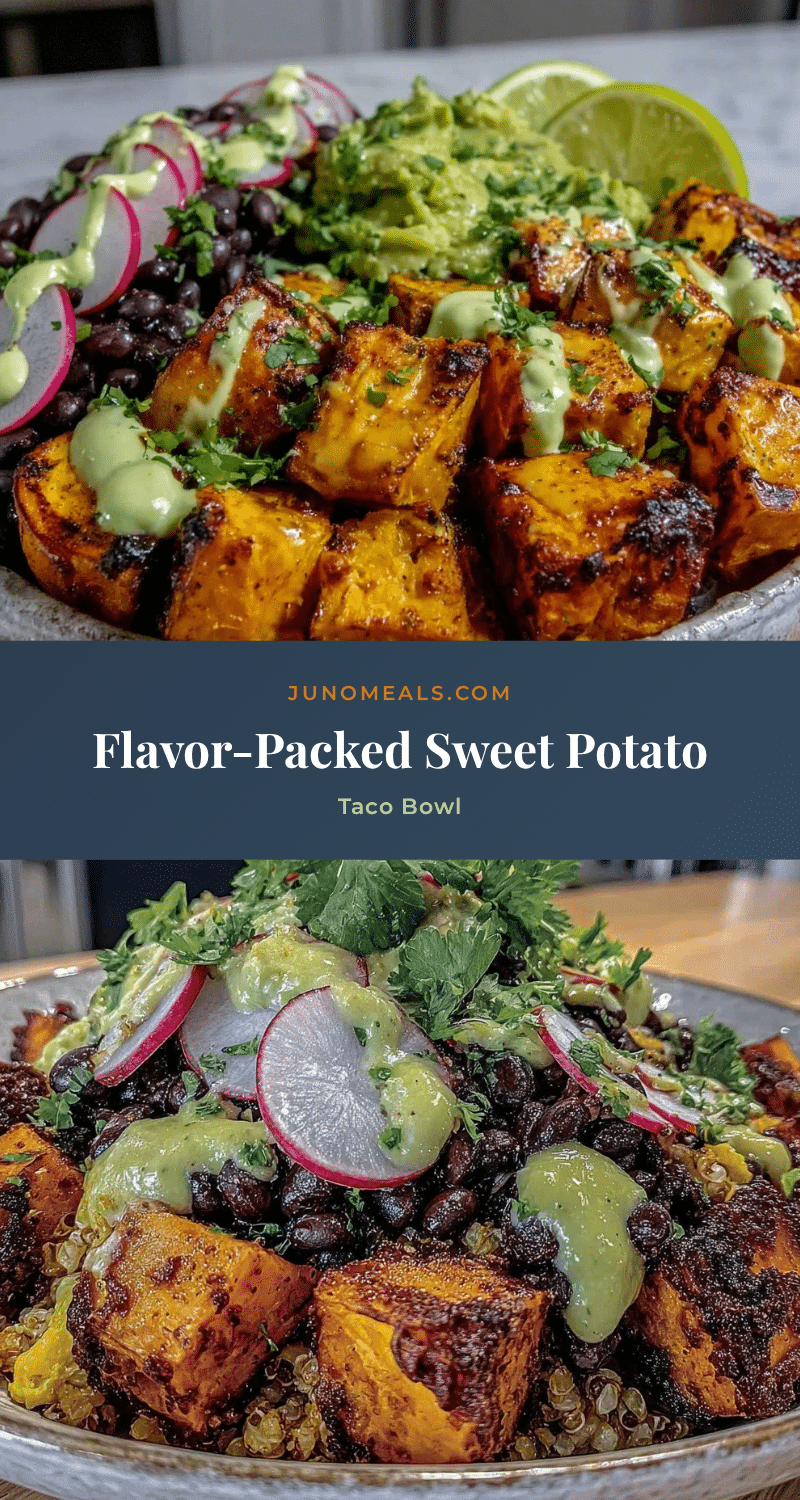 sweet potato taco bowl recipe