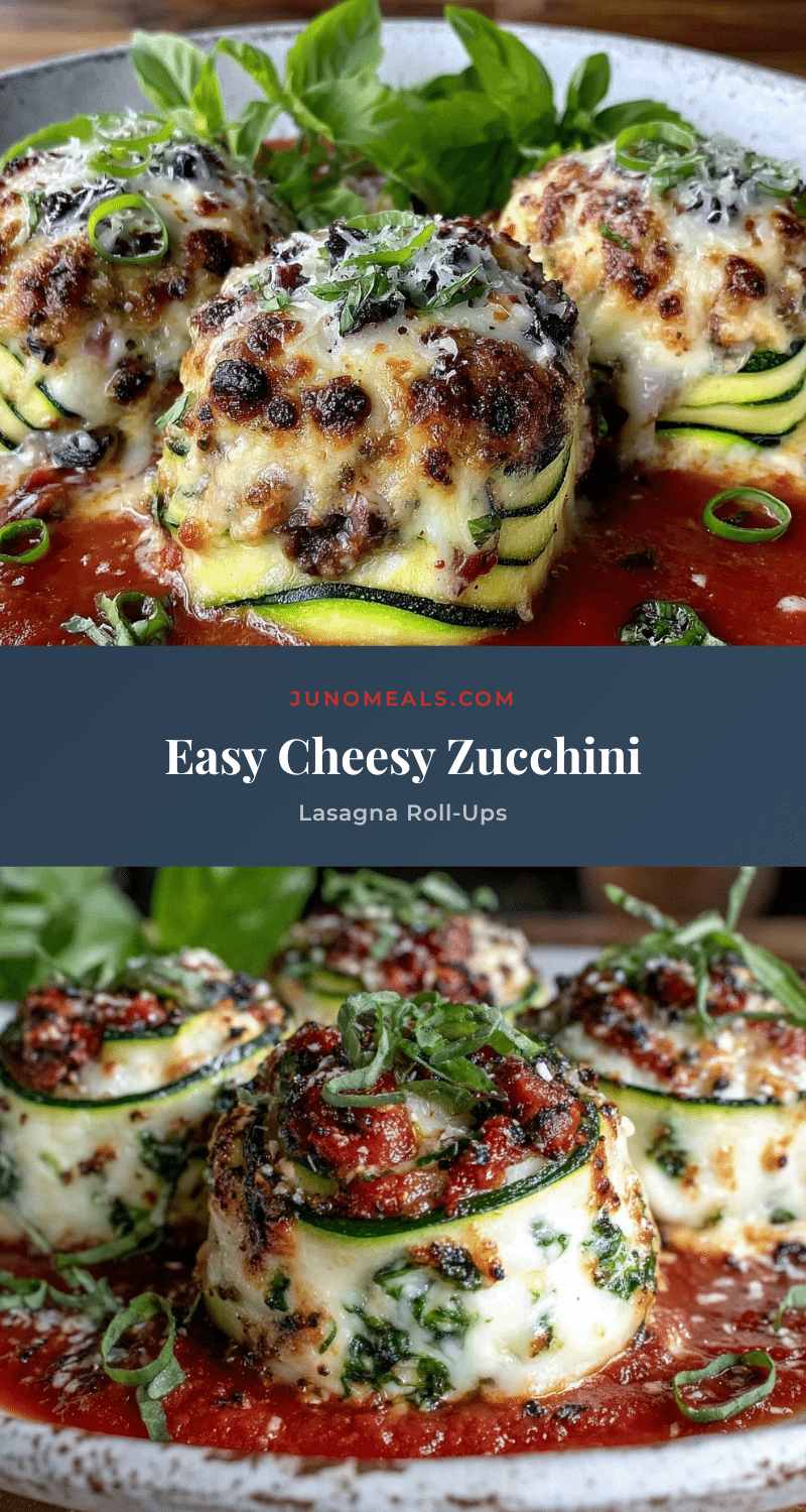 zucchini lasagna roll-ups recipe