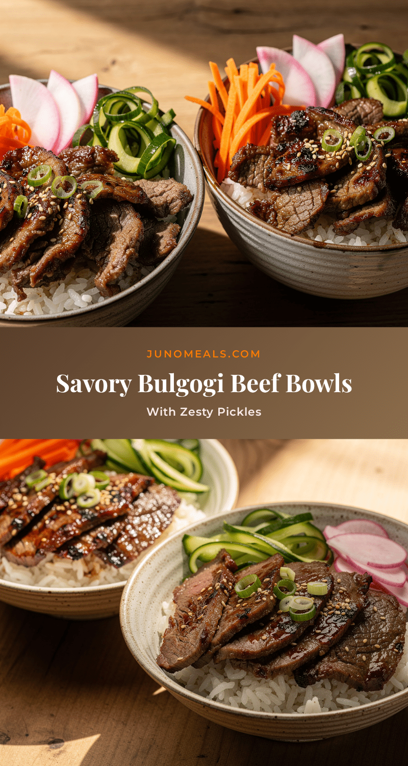 bulgogi beef bowls recipe