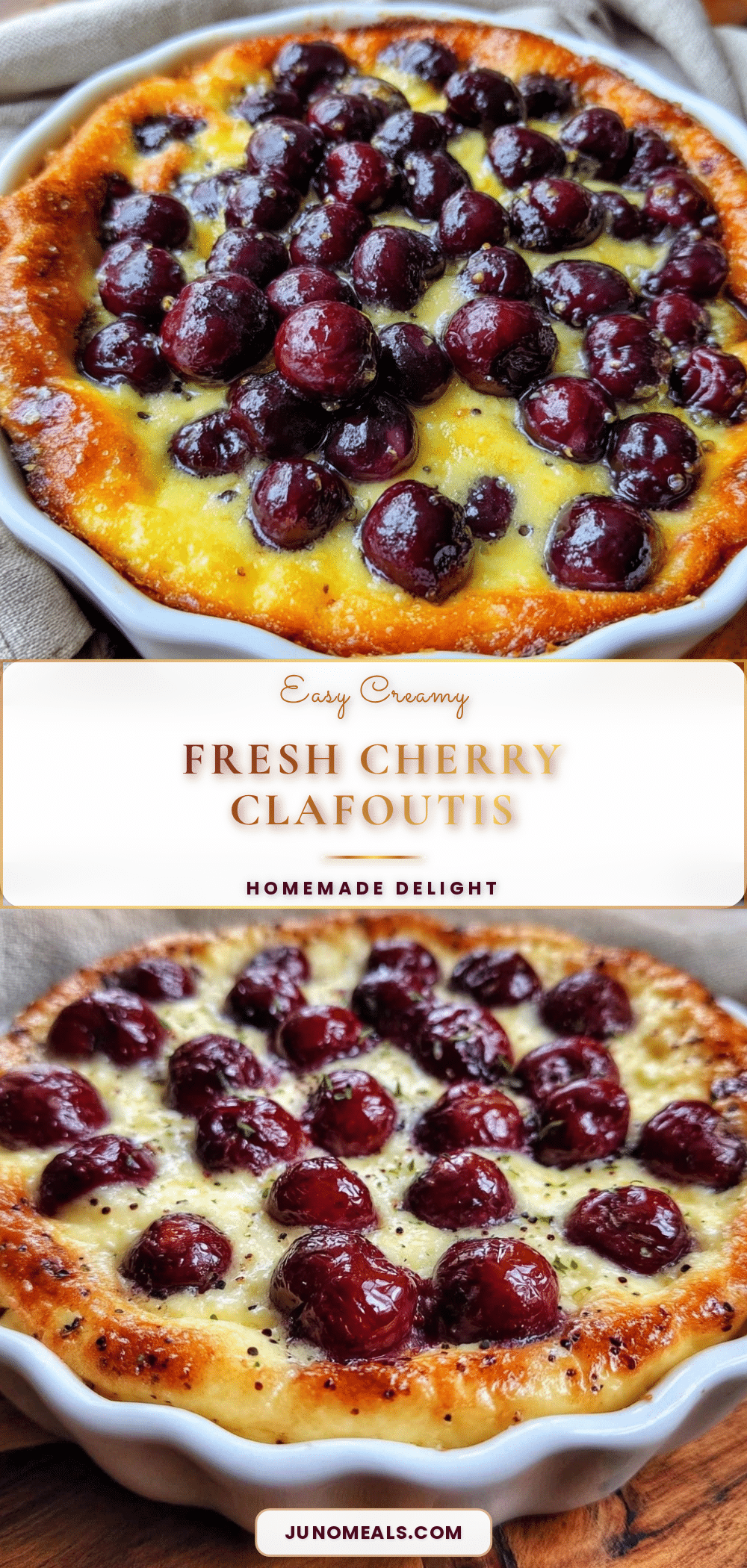 cherry clafoutis recipe