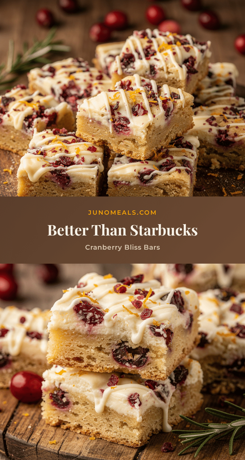 cranberry bliss bars recipe recipe