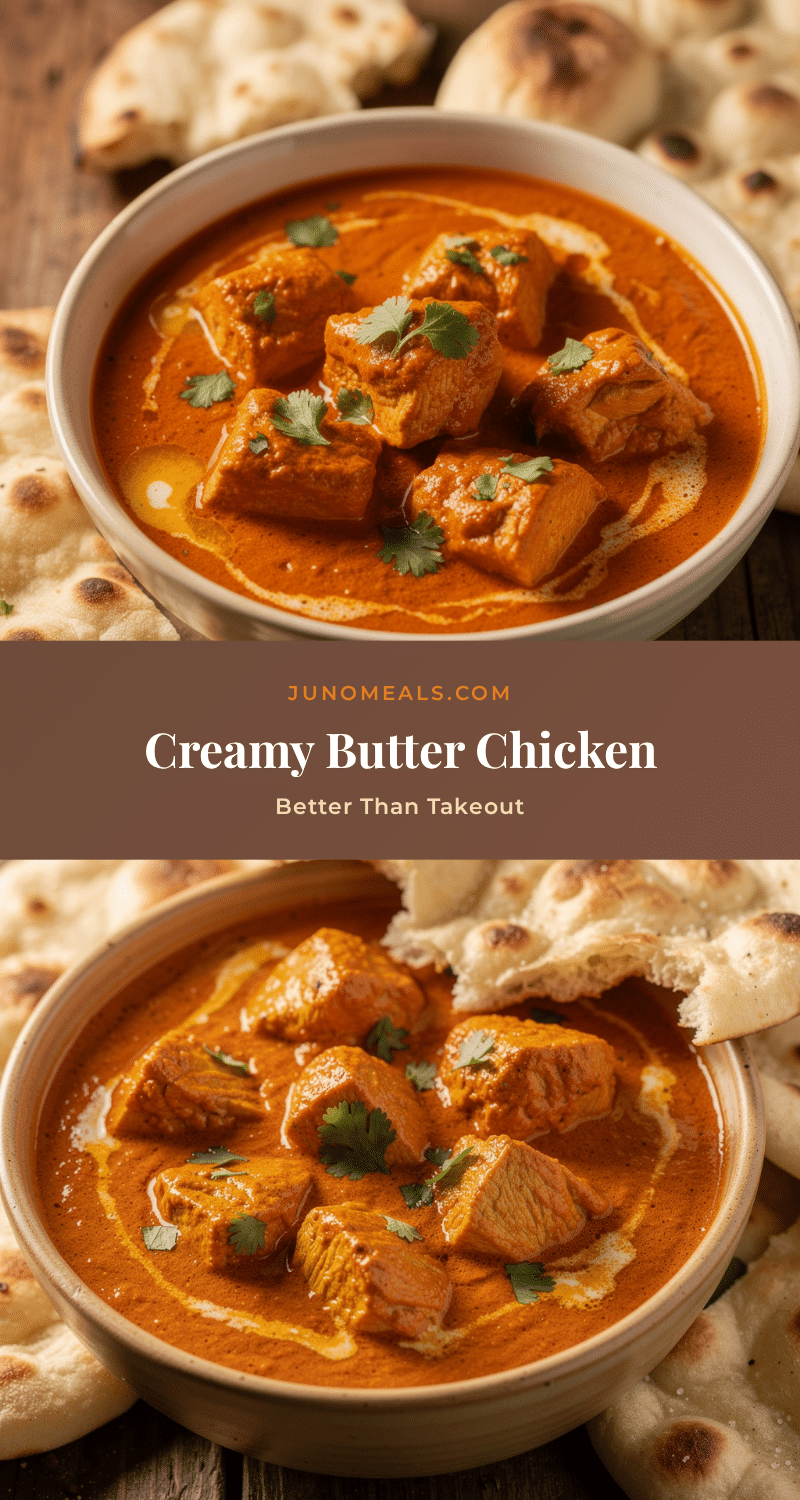 creamy butter chicken recipe recipe
