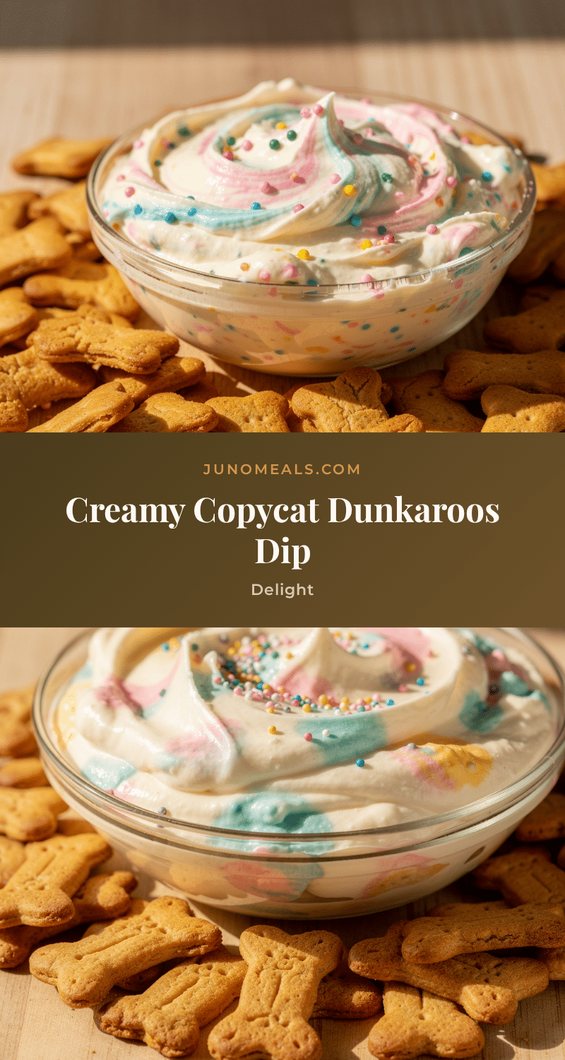 Creamy Copycat Dunkaroos Dip recipe