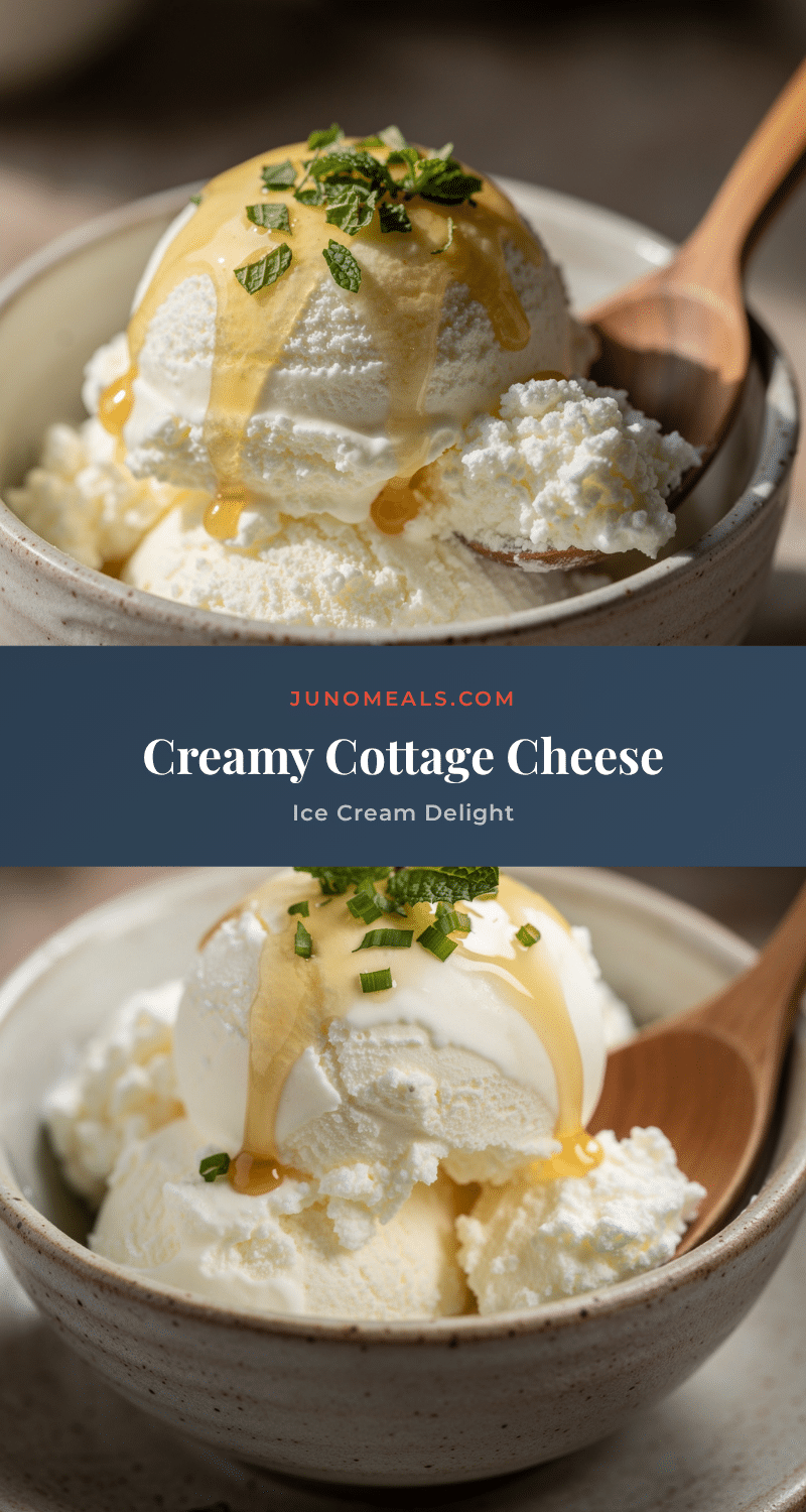 creamy cottage cheese ice cream recipe