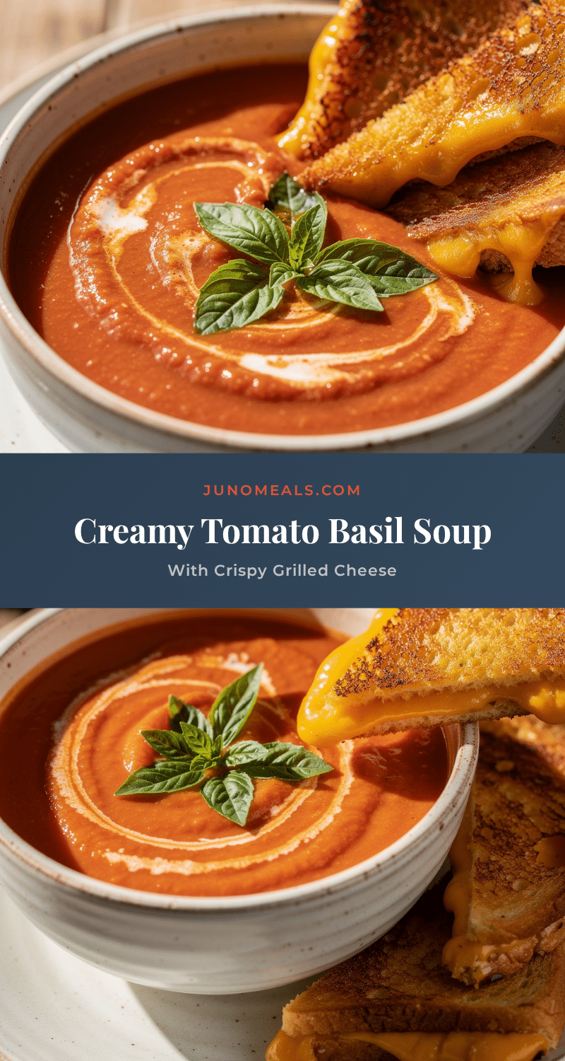 creamy tomato basil soup recipe