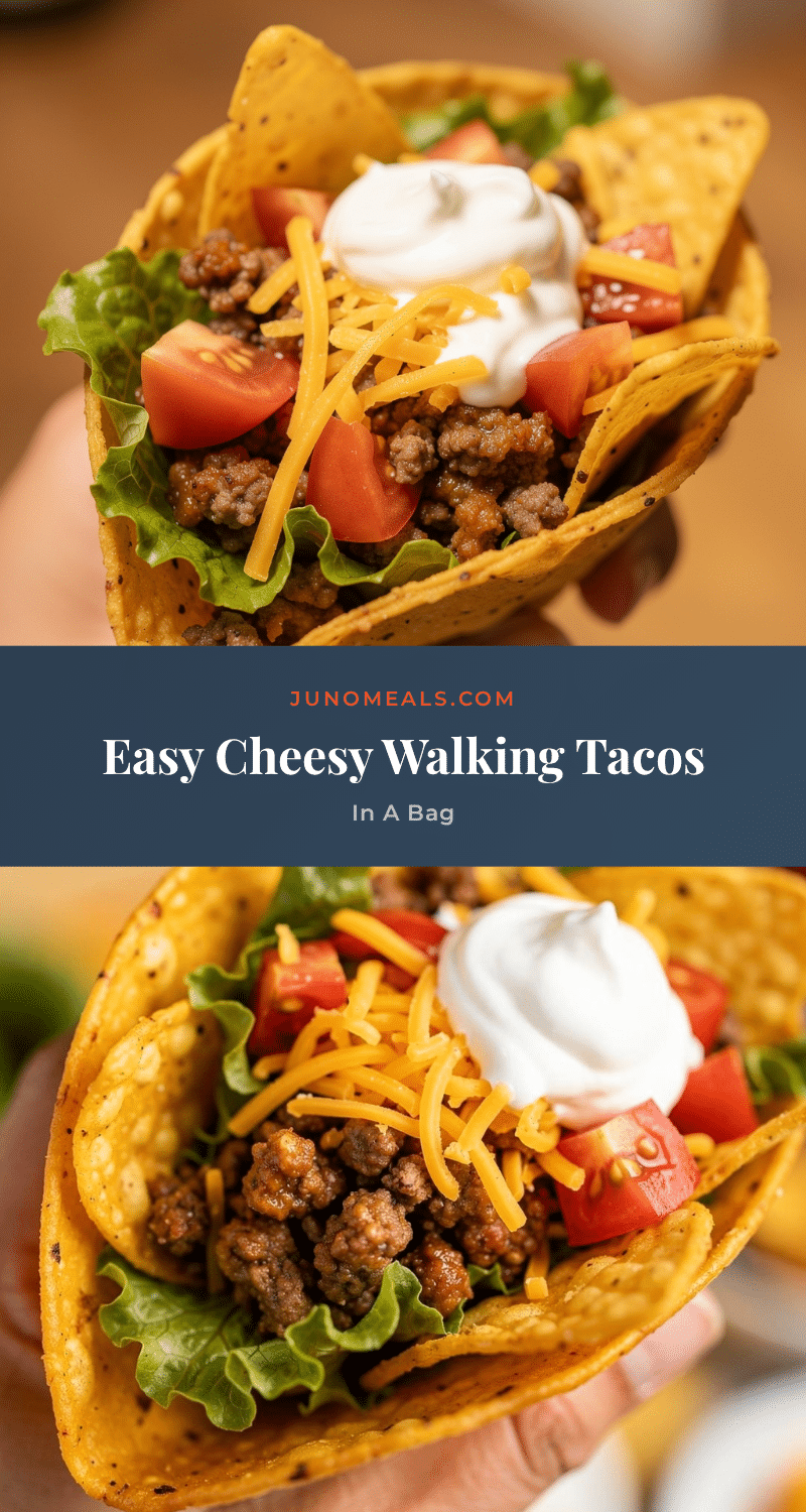 easy cheesy walking tacos in a bag recipe