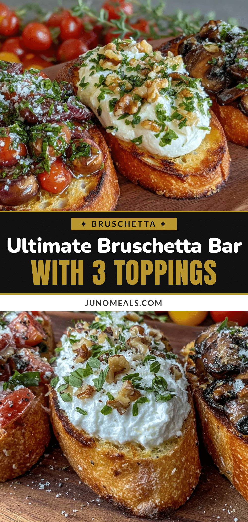 flavorful bruschetta bar recipe recipe